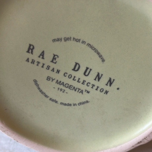 Rae Dunn: Green Ceramic Dining Mug- “Hop Into Spring” - Picture 2 of 15